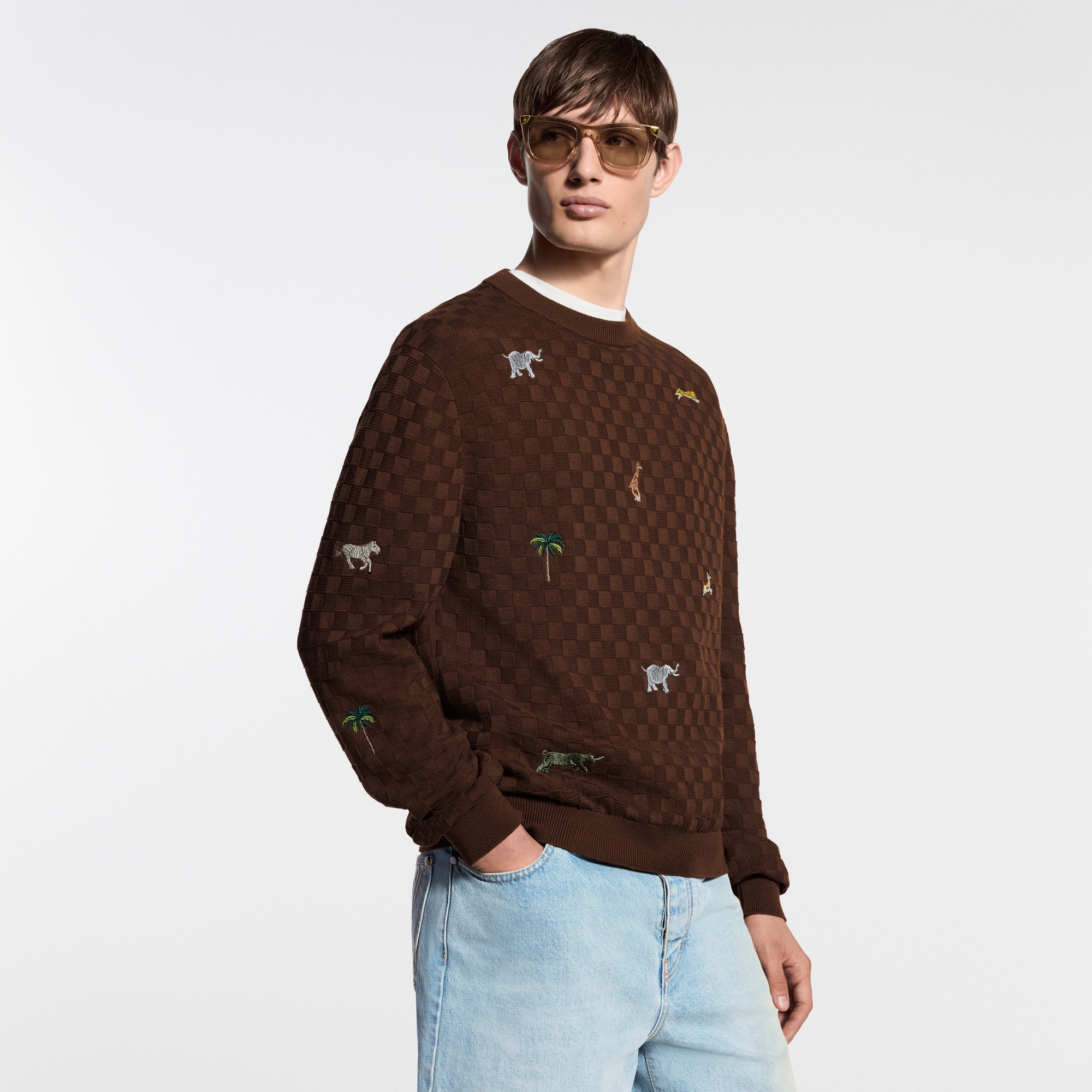 LV × ザ・ダージリン リミテッド エンブロイダリー ロングスリーブ